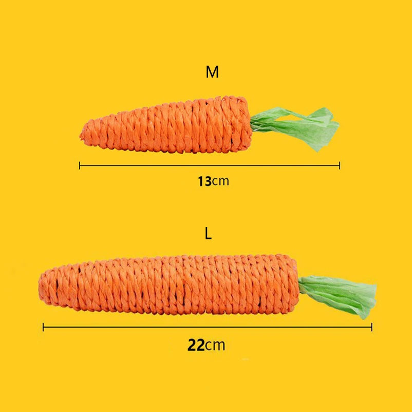 Cat Sound Carrot Cuddle Toy