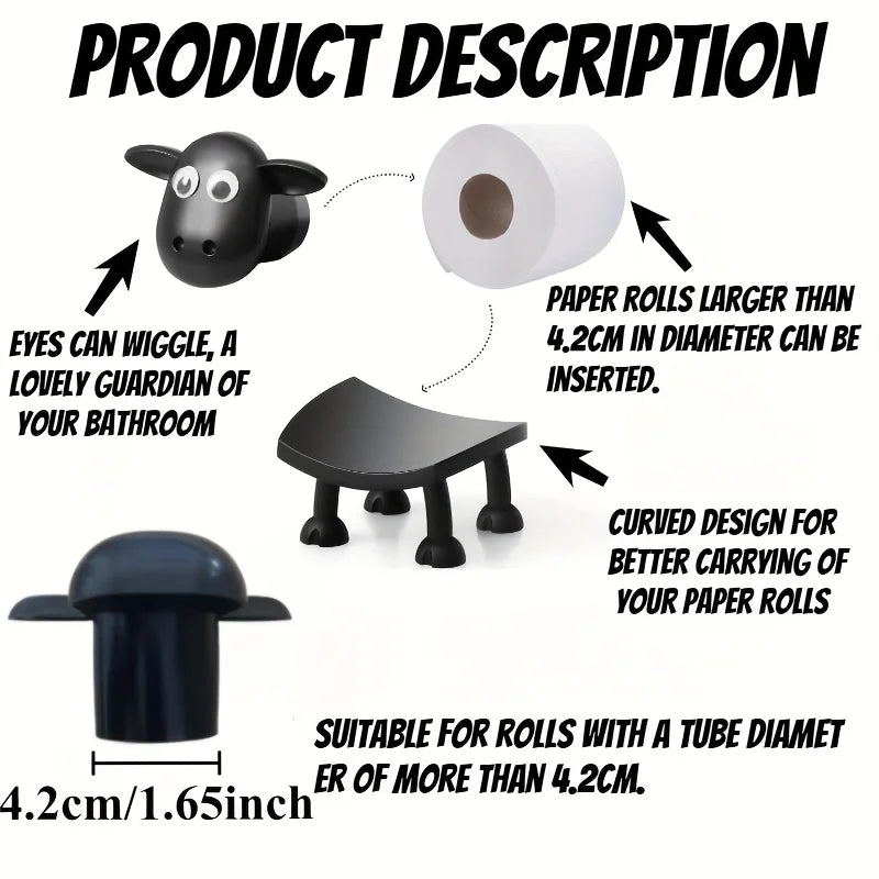 Cute Sheep Toilet Paper Holder