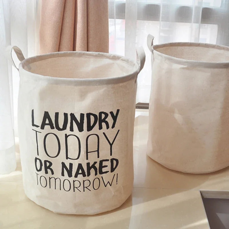 Eco-Friendly Large Foldable Laundry Basket with Handles