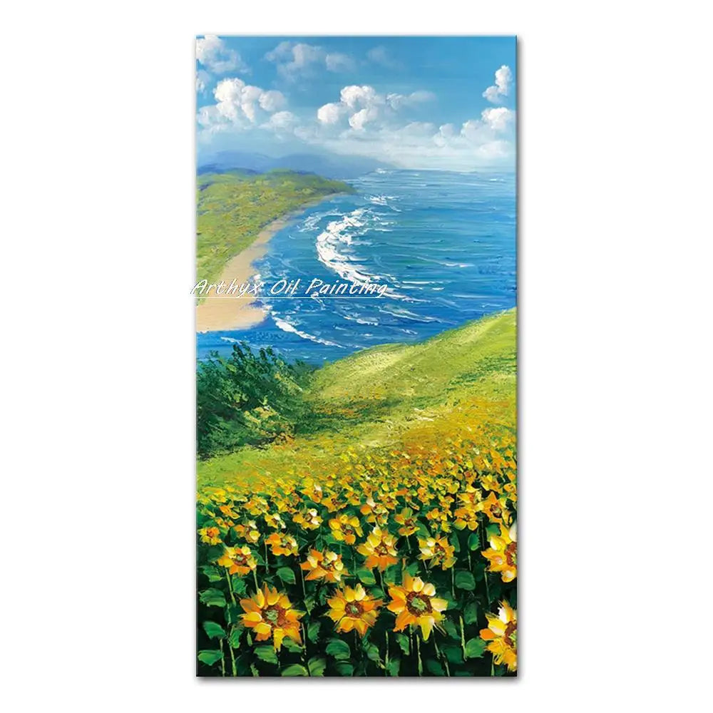 Hand-Made Thick textured Wall art