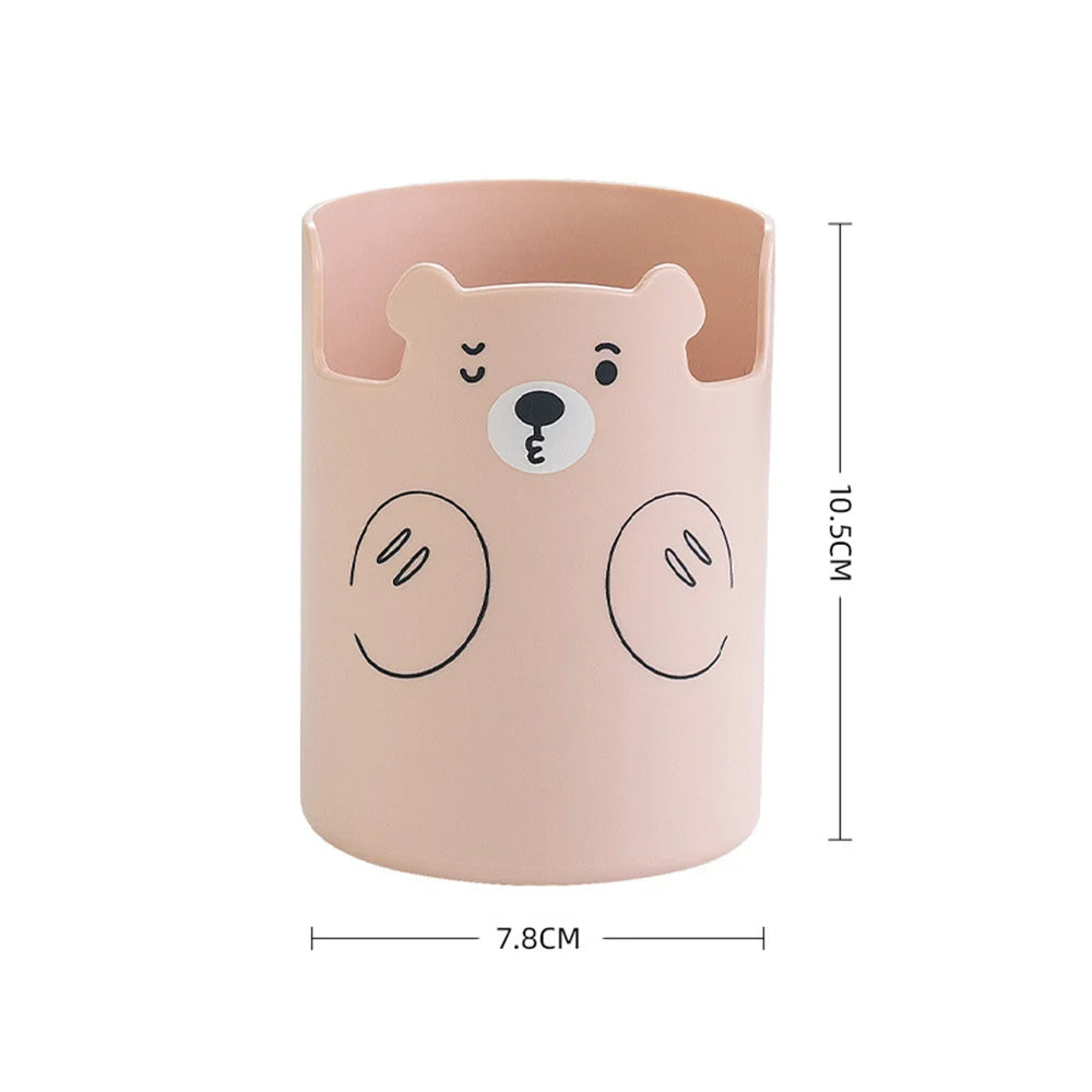 Cute Bear Pencil Holder