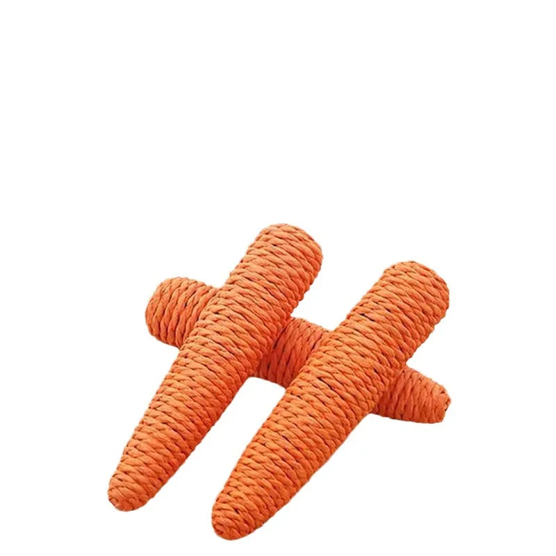 Cat Sound Carrot Cuddle Toy