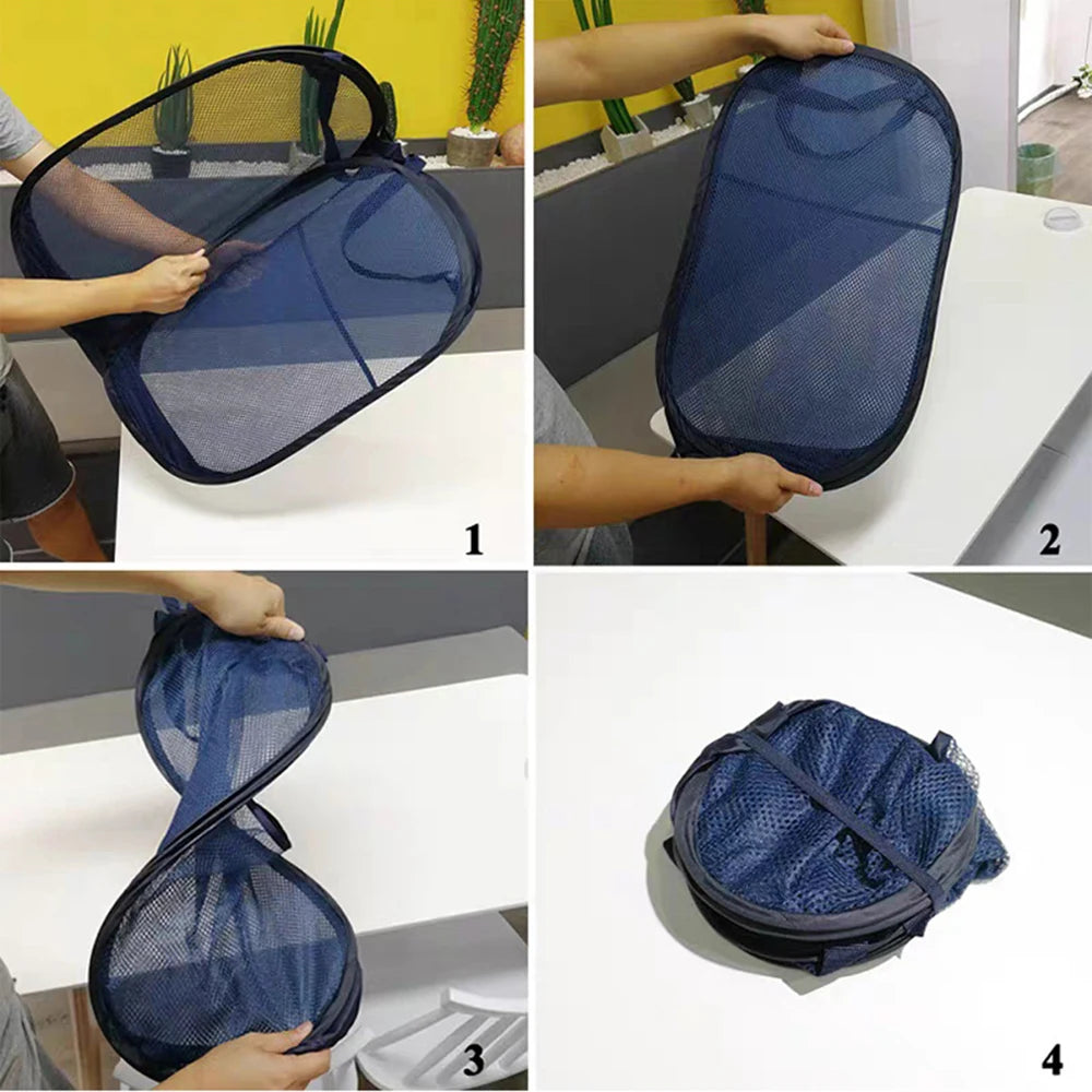 Foldable Dirty Clothes Storage Basket