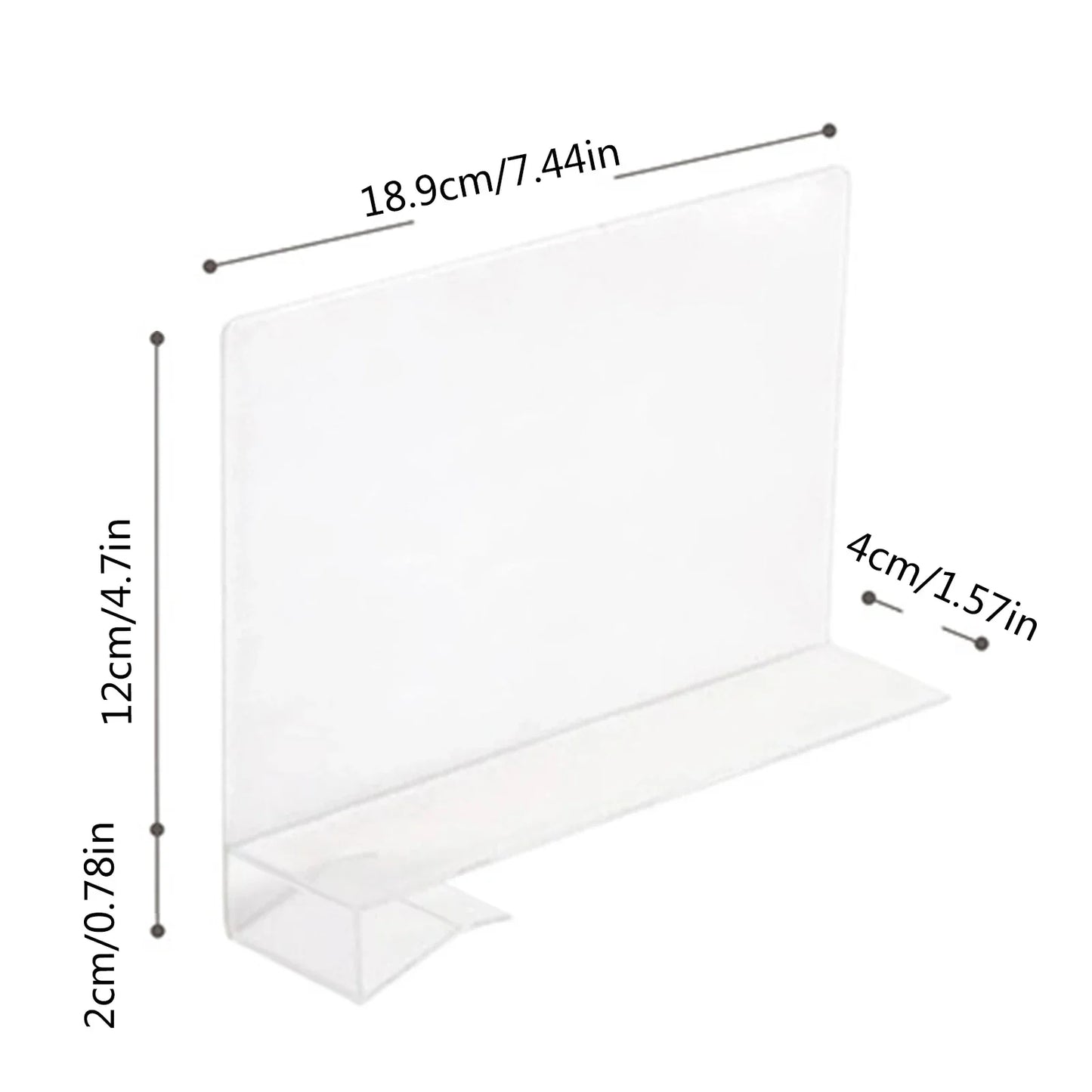 Adjustable Transparent Cabinet & Drawer Divider