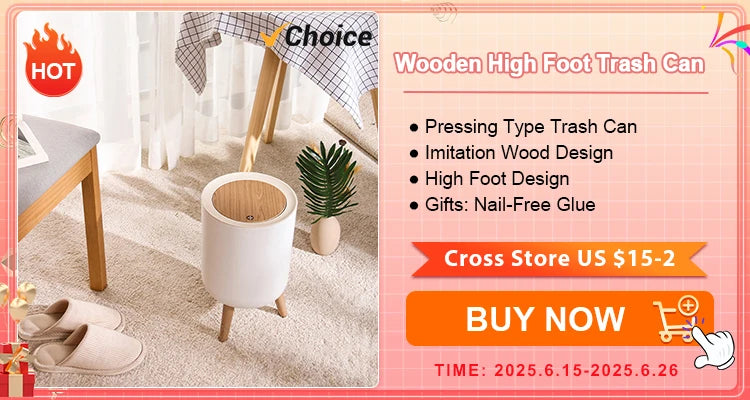 Wall Mounted Wood & Metal Hanging Shelf