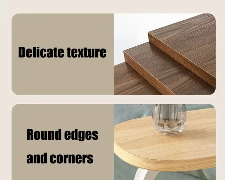 C-Shaped Side Table