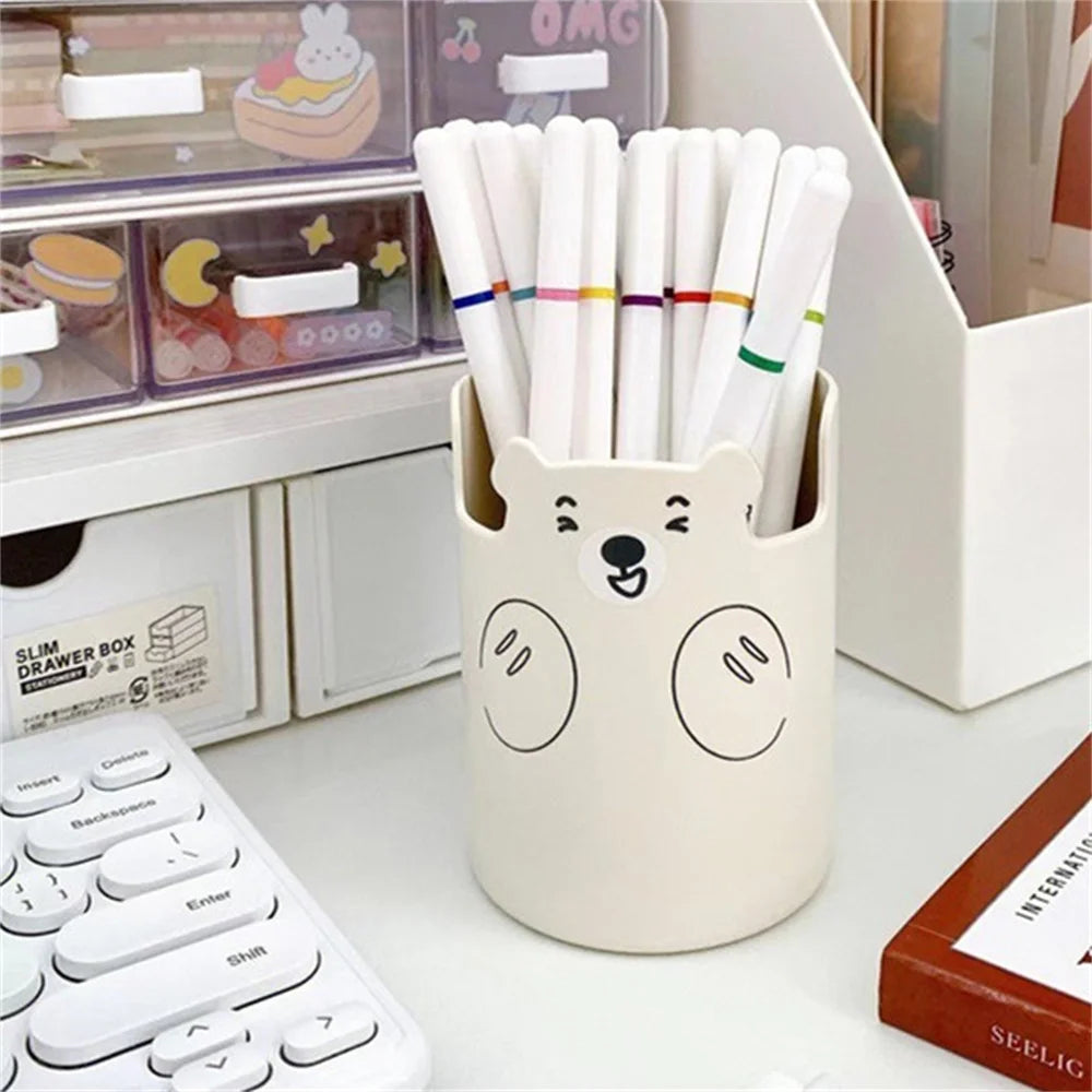 Cute Bear Pencil Holder