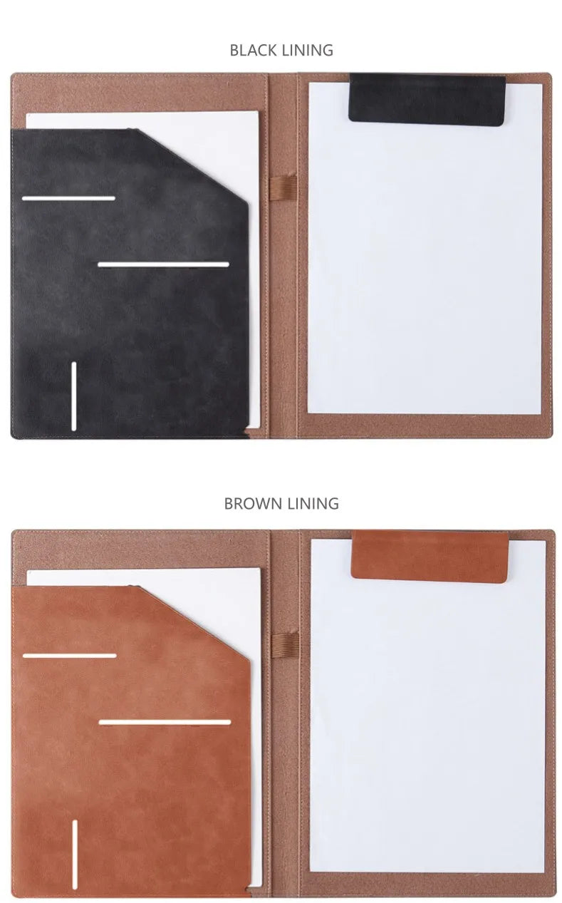 Leather Business Folder