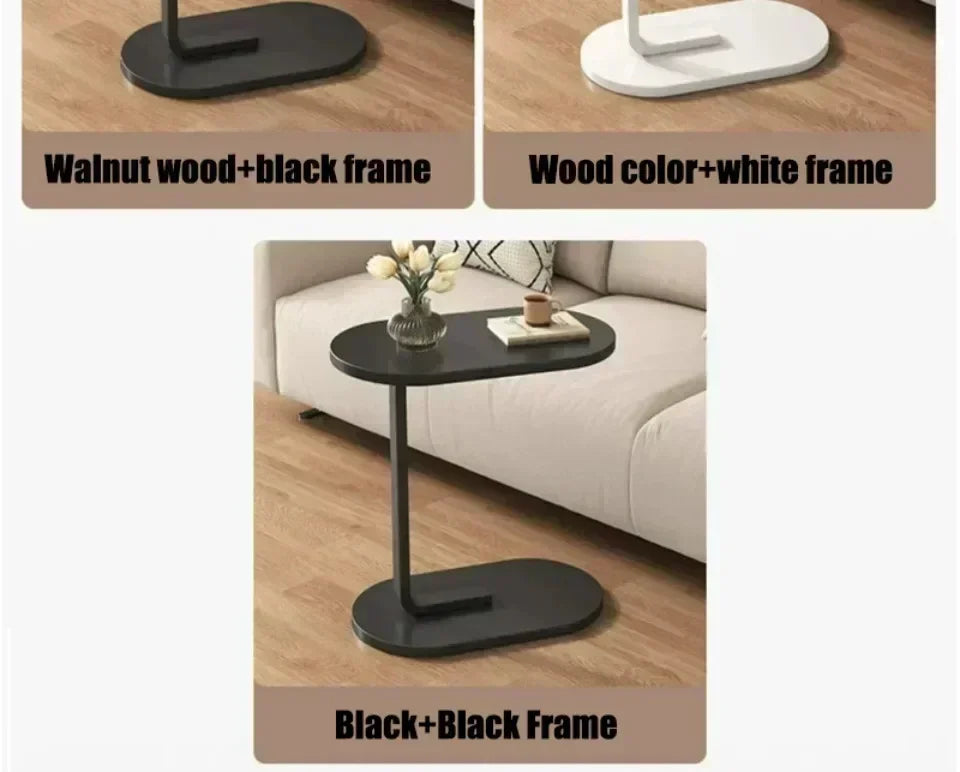 C-Shaped Side Table