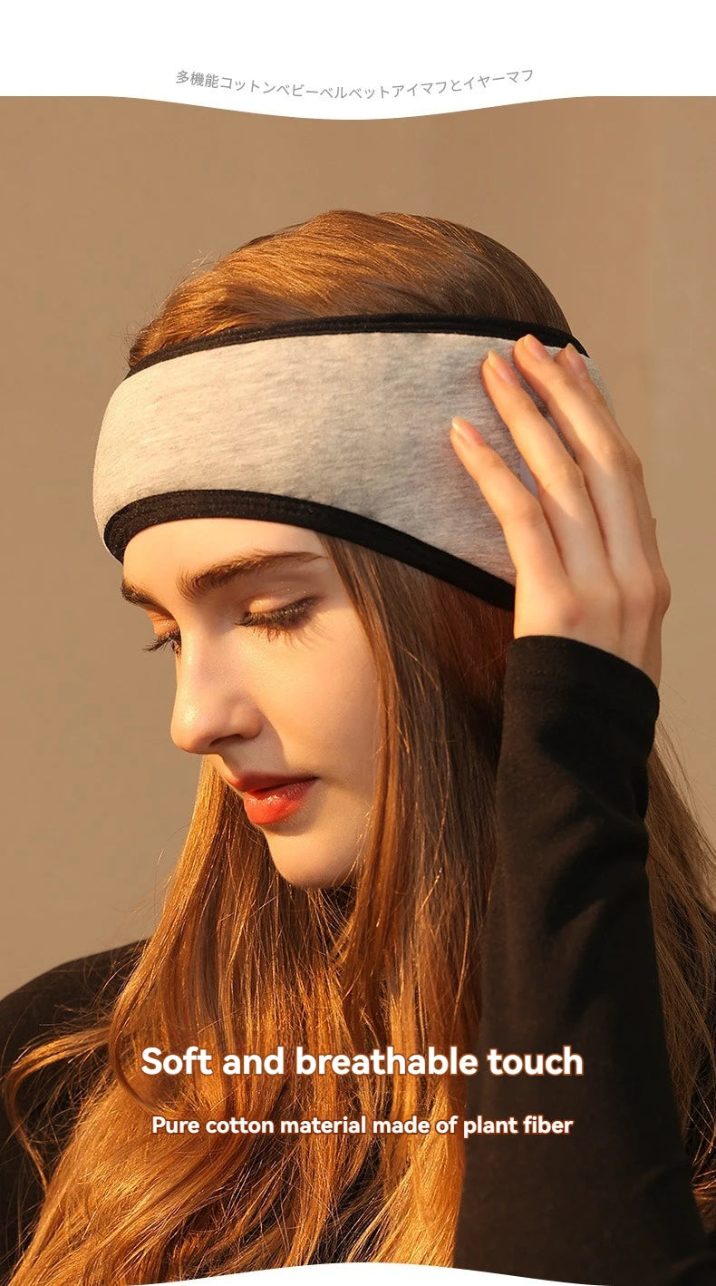 2 in 1 Noise-Reducing Sleep Eye Mask