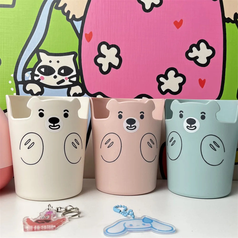 Cute Bear Pencil Holder