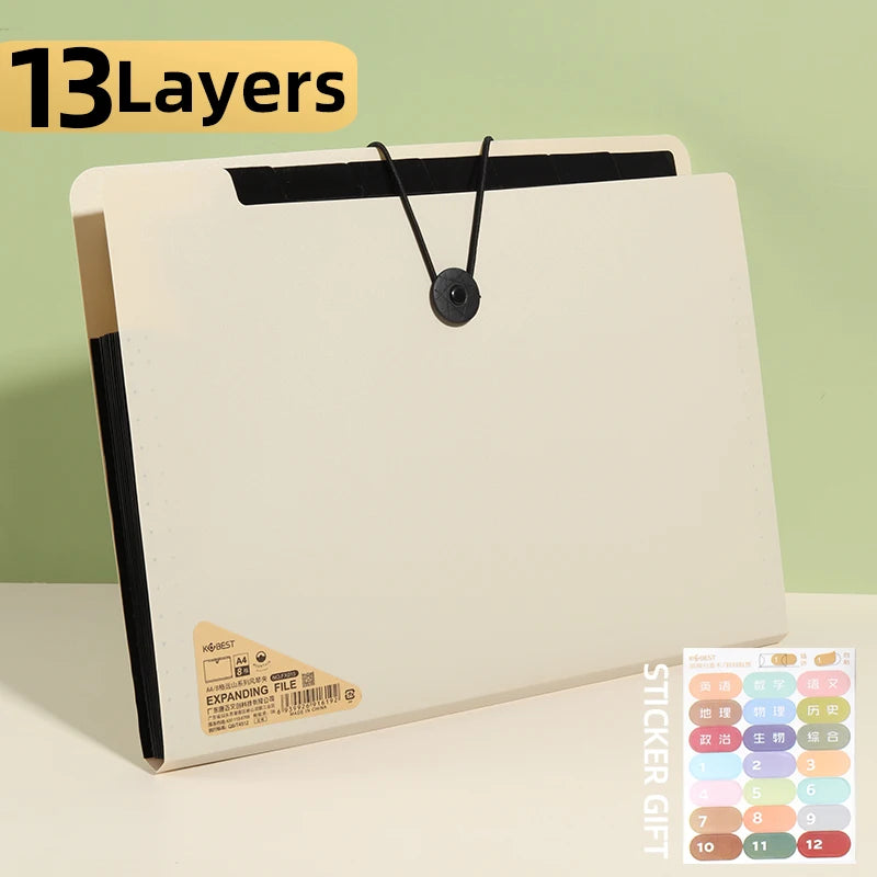 A4 Expanding File Folder