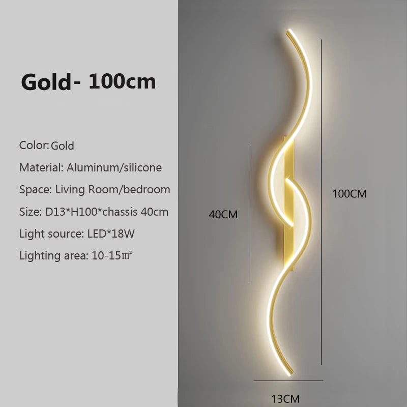 Modern Wall-Mounted LED Light
