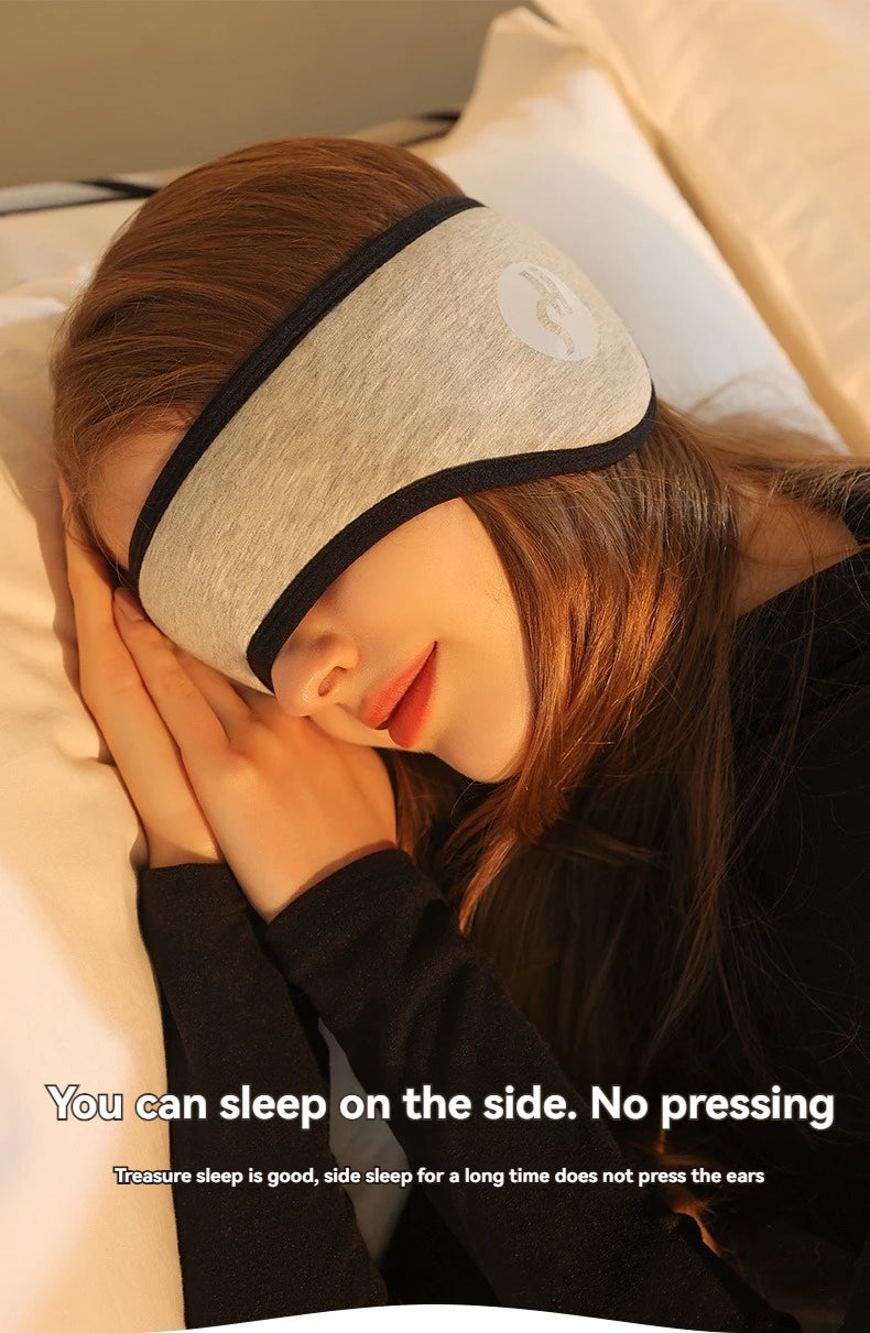2 in 1 Noise-Reducing Sleep Eye Mask