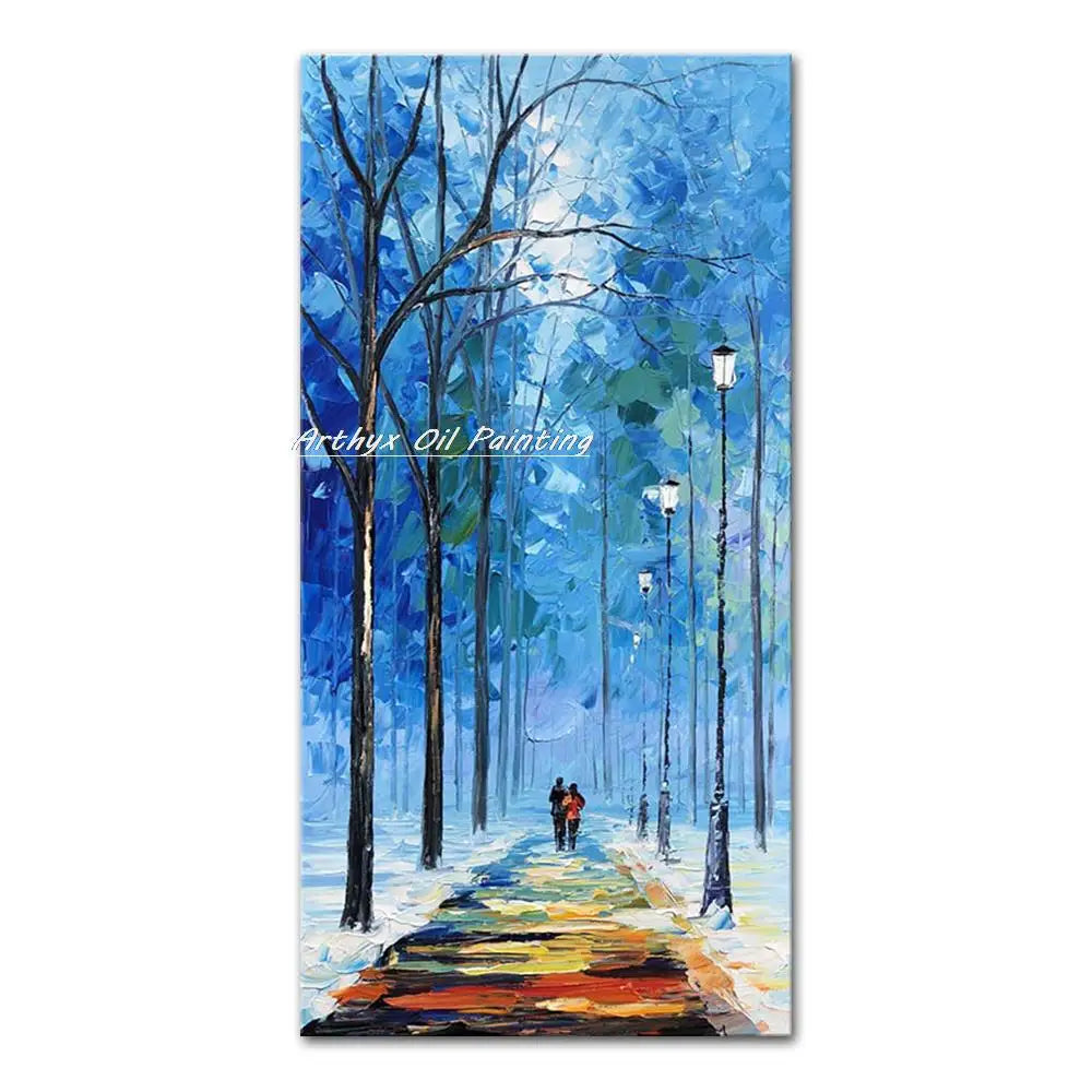 Hand-Made Thick textured Wall art