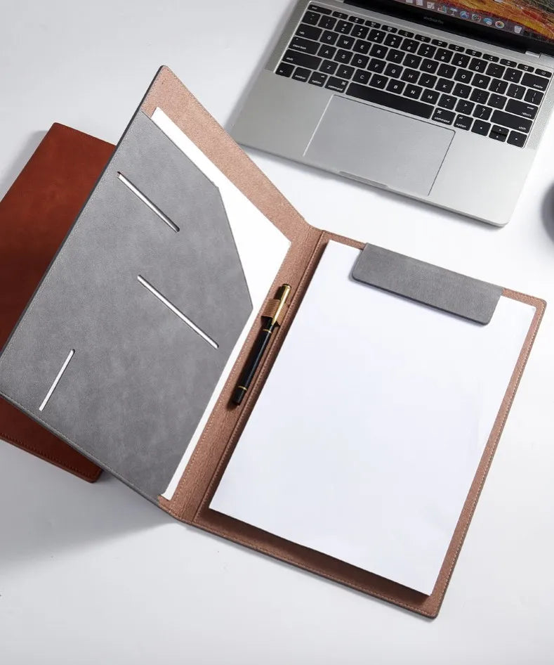 Leather Business Folder