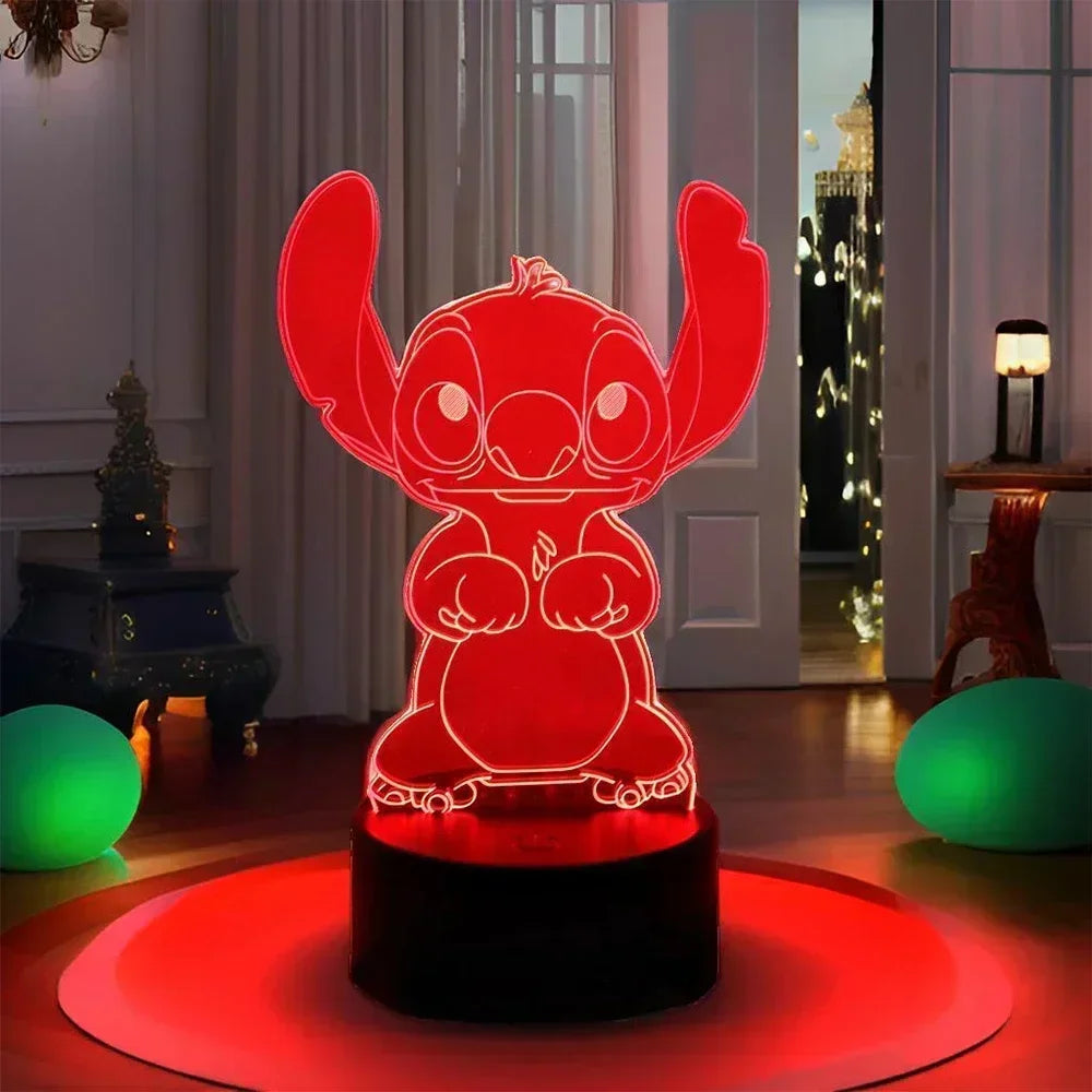 3D Illusion Stitch Night Light