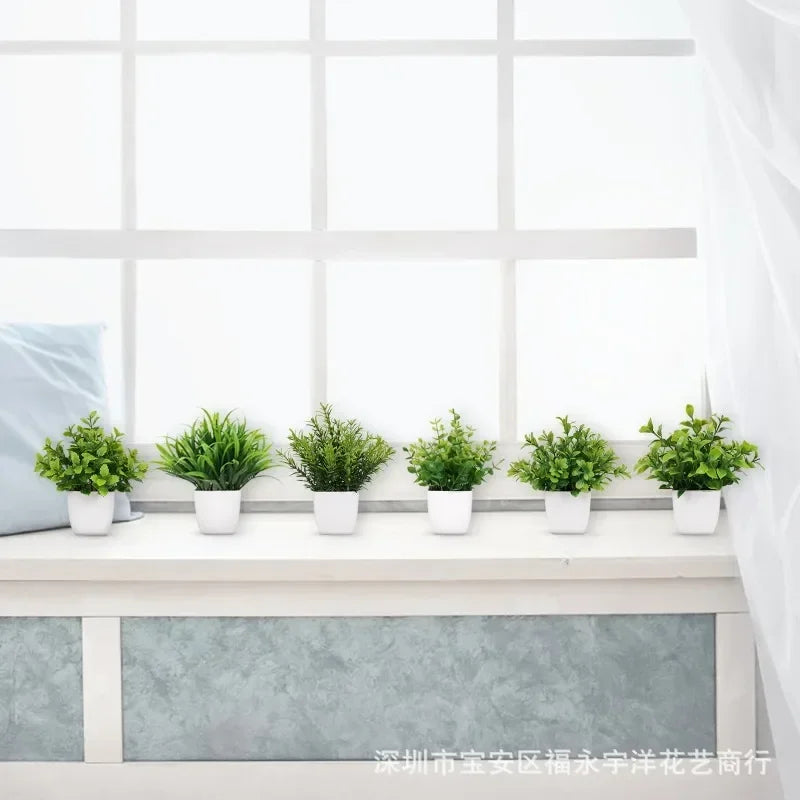 Artificial Bonsai Eucalyptus Plant