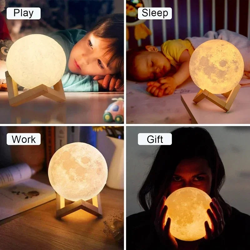 Mini Moon Lamp Night Light
