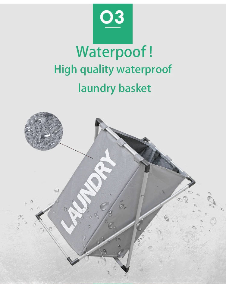 Large Waterproof Foldable Laundry Basket