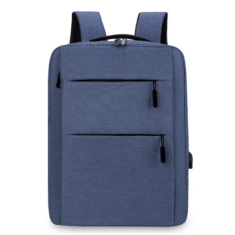 Multi-Layer Zippered Laptop Backpack