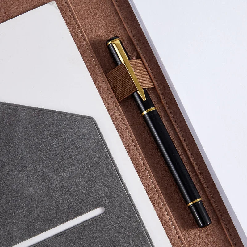 Leather Business Folder
