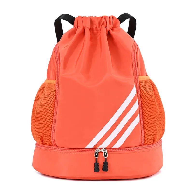 Multi-Color Drawstring Backpack