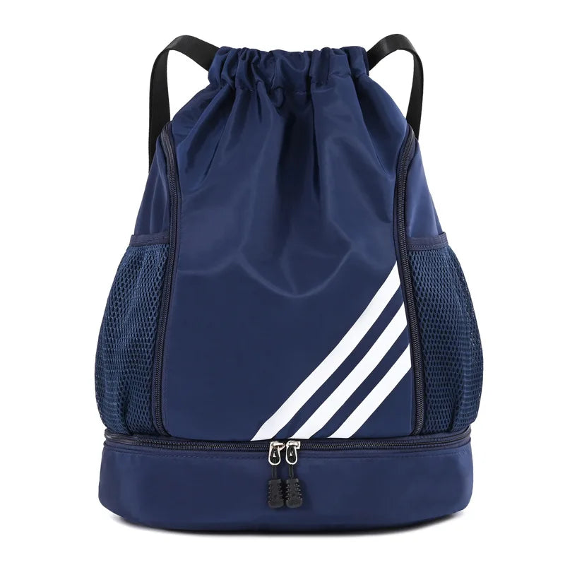 Multi-Color Drawstring Backpack