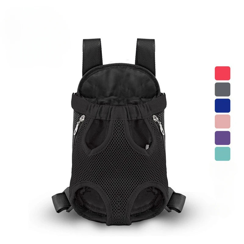 Pet Carrier Backpack – Breathable, Adjustable & Travel-Ready (S–XL)