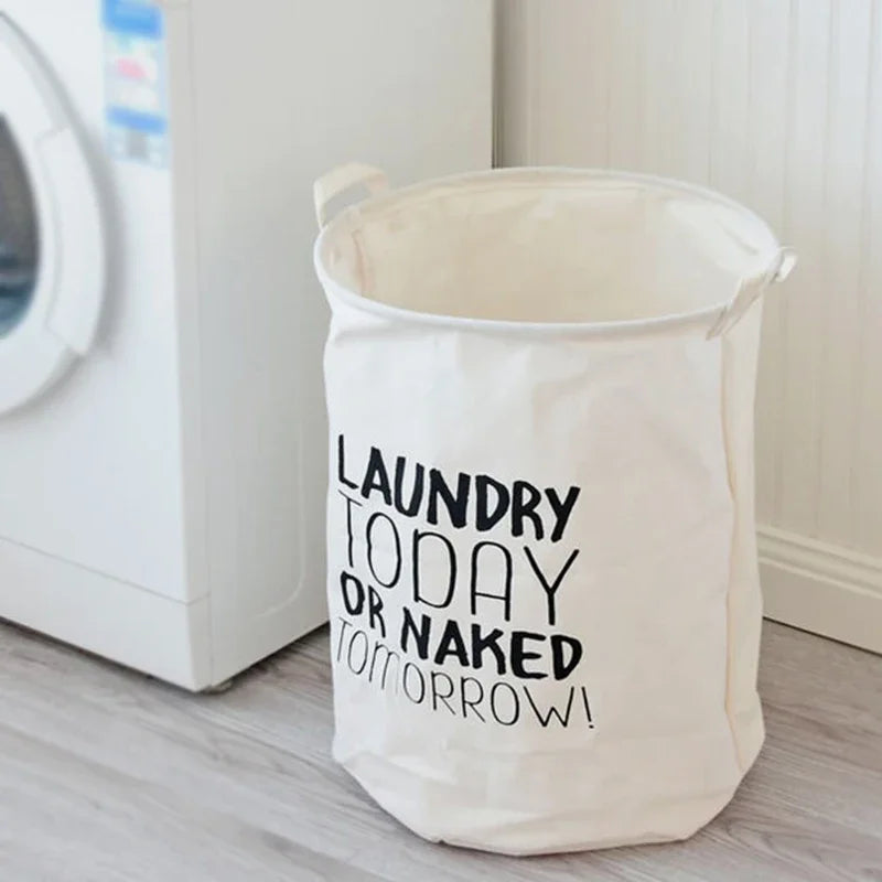 Eco-Friendly Large Foldable Laundry Basket with Handles