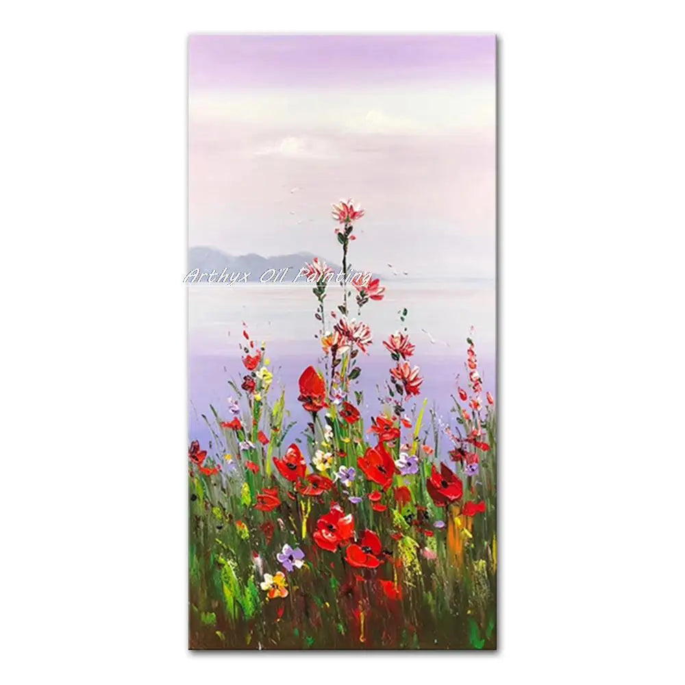 Hand-Made Thick textured Wall art