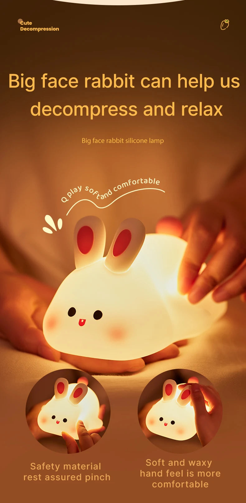 Animal Friends LED Night Light