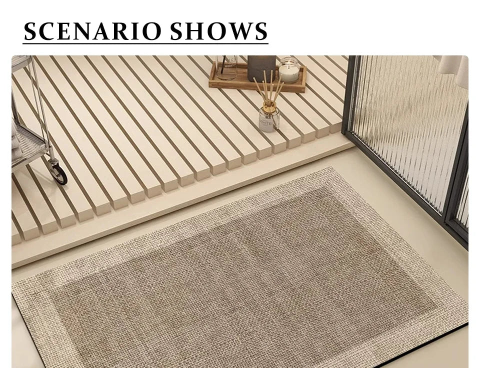 Diatom Mud Absorbent Bathroom Mat
