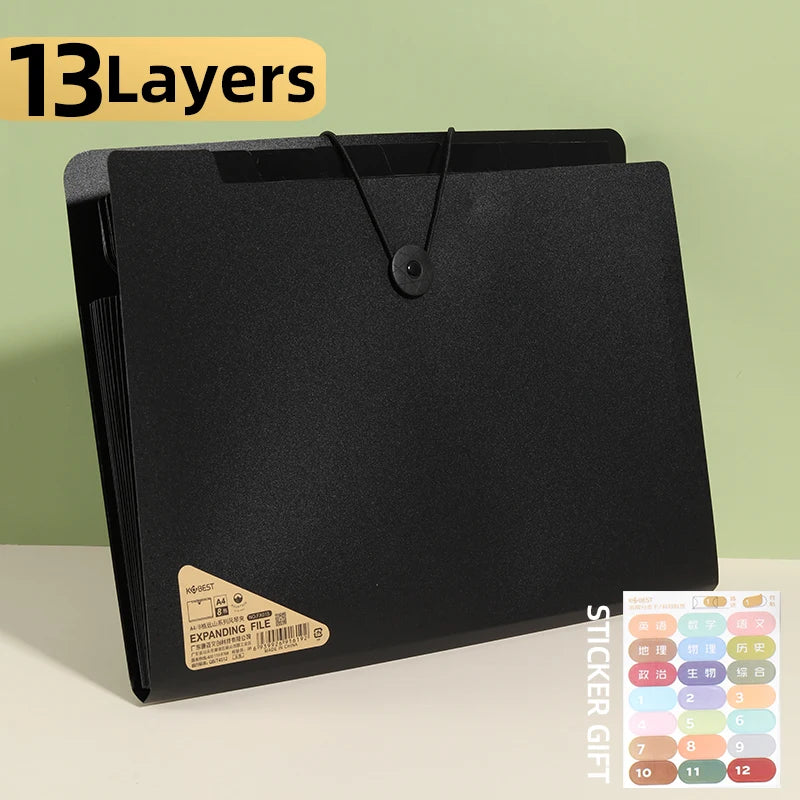 A4 Expanding File Folder