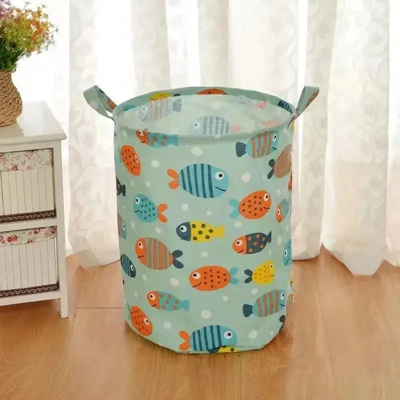 Eco-Friendly Large Foldable Laundry Basket with Handles