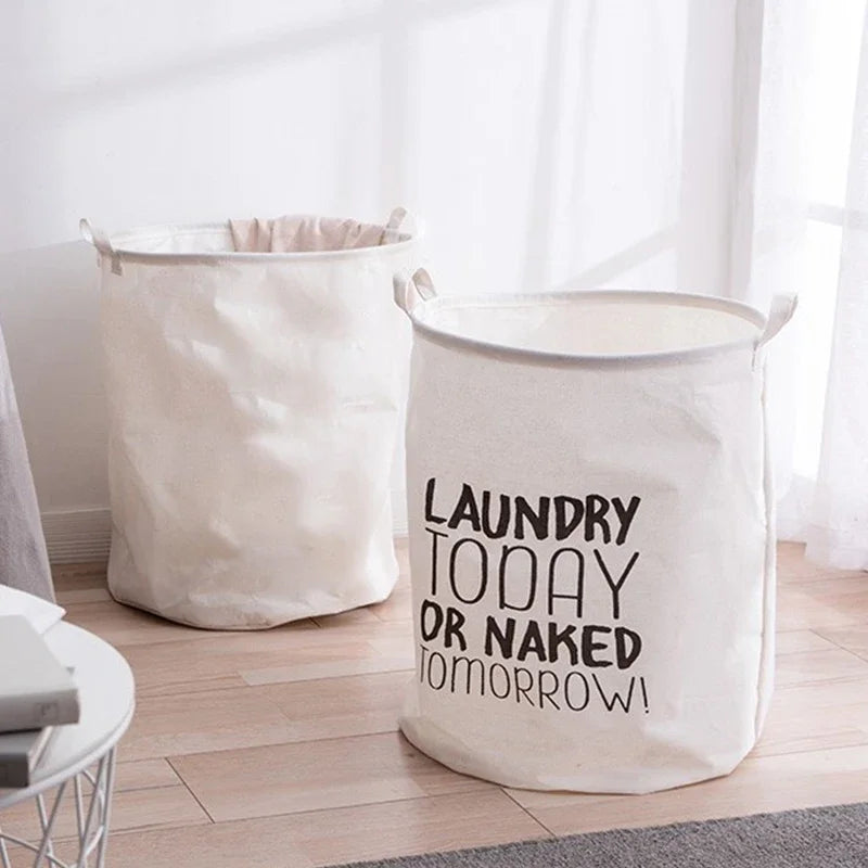 Eco-Friendly Large Foldable Laundry Basket with Handles