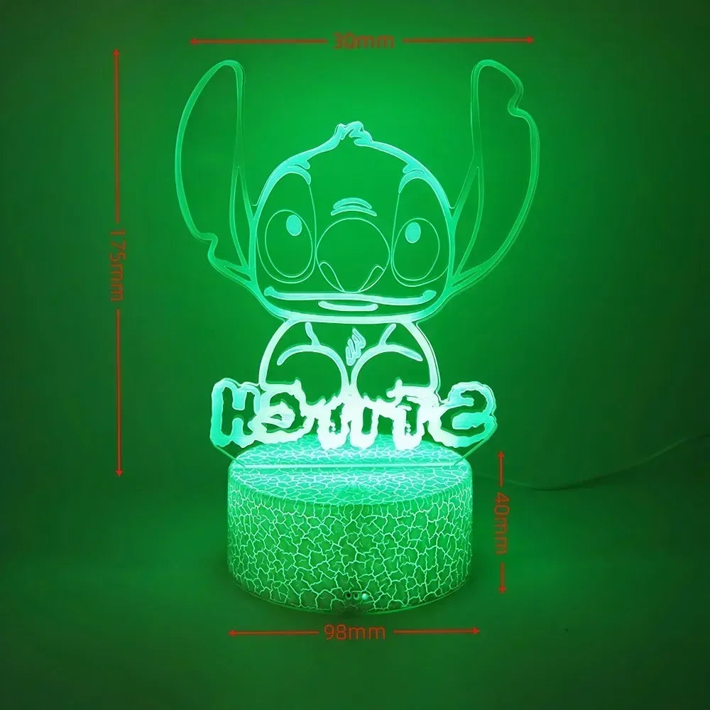 3D Illusion Stitch Night Light