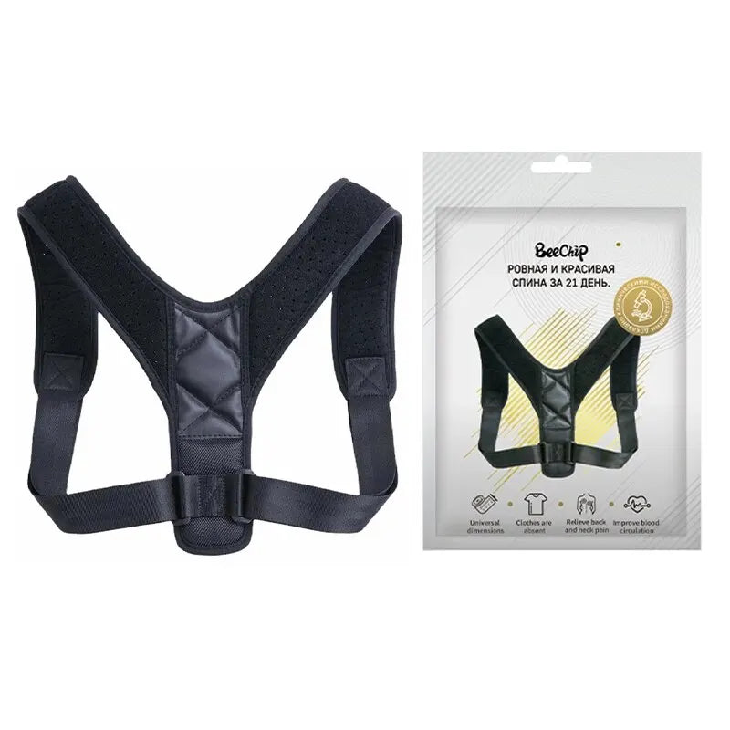 BeeChip™ Posture Pro+ | Breathable Back Correction Belt