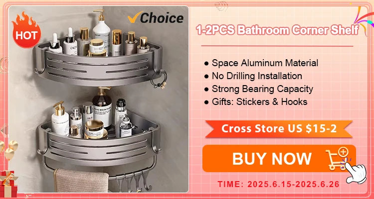 Wall Mounted Wood & Metal Hanging Shelf