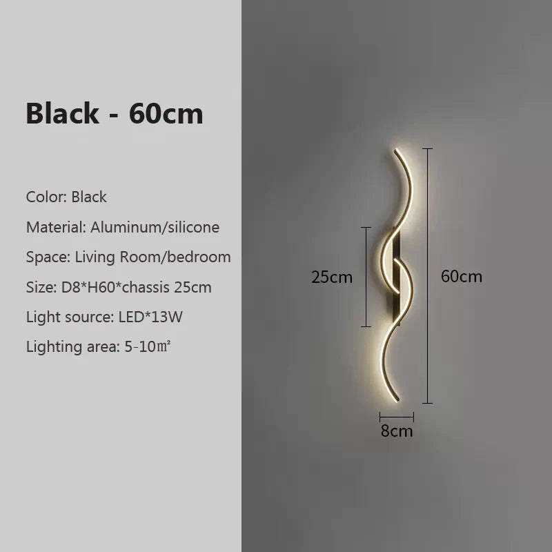 Modern Wall-Mounted LED Light