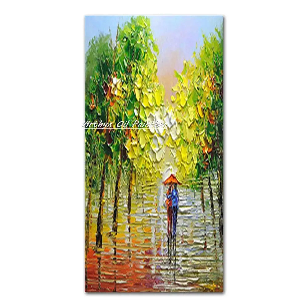 Hand-Made Thick textured Wall art