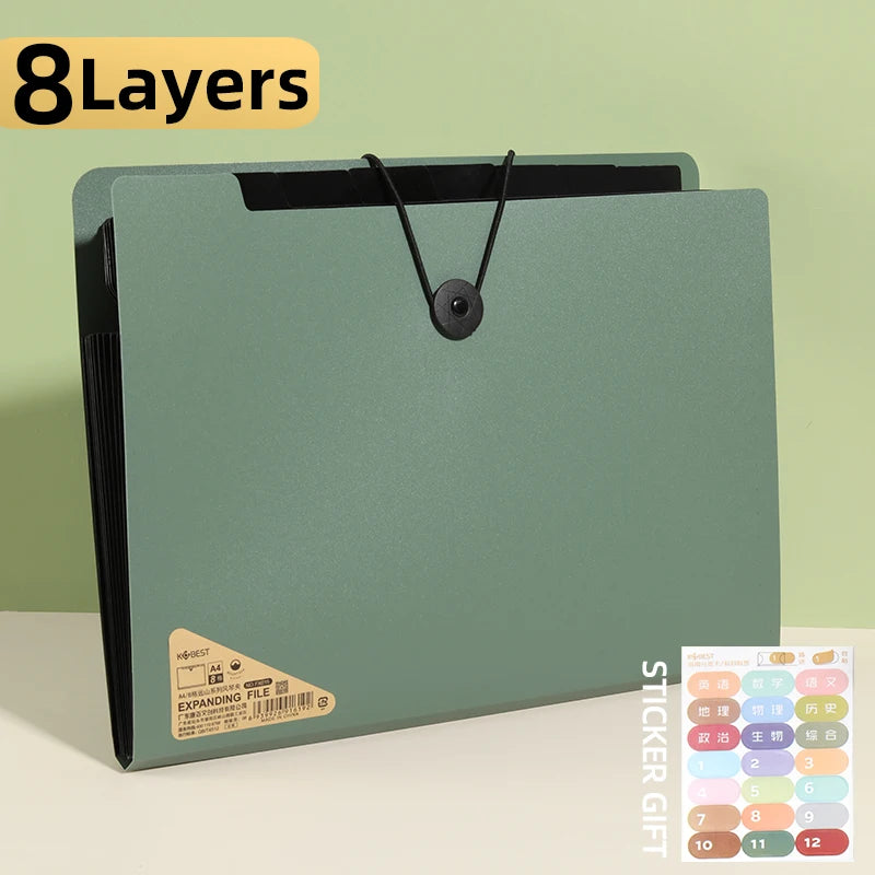A4 Expanding File Folder