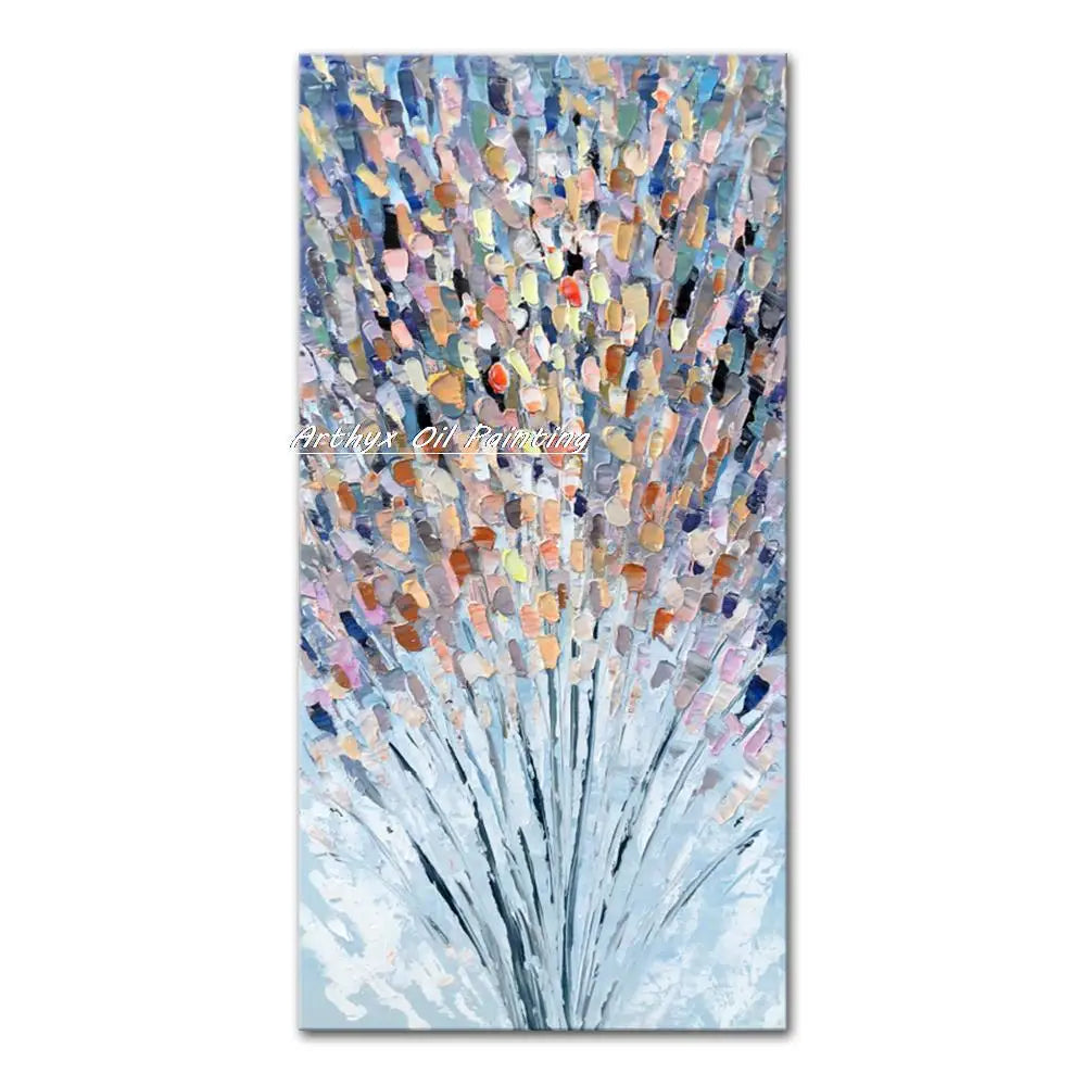 Hand-Made Thick textured Wall art