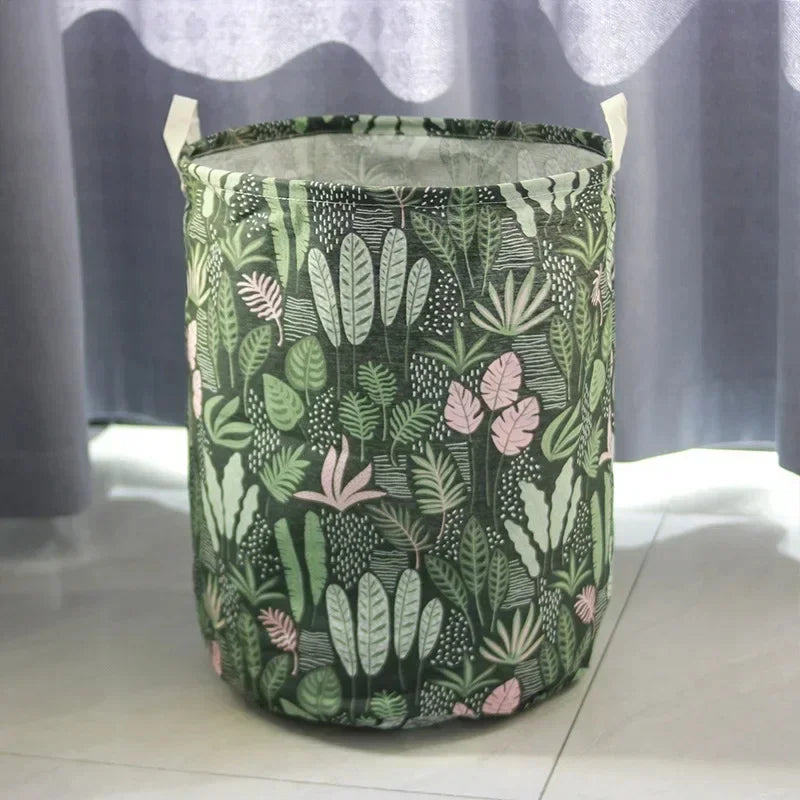 Eco-Friendly Large Foldable Laundry Basket with Handles