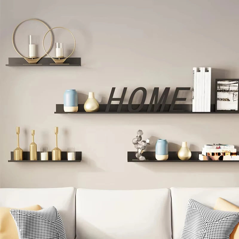 Aluminum Alloy Floating Wall Shelves