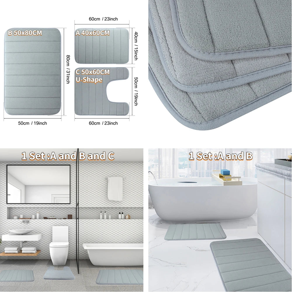 Memory Foam Bath Mat