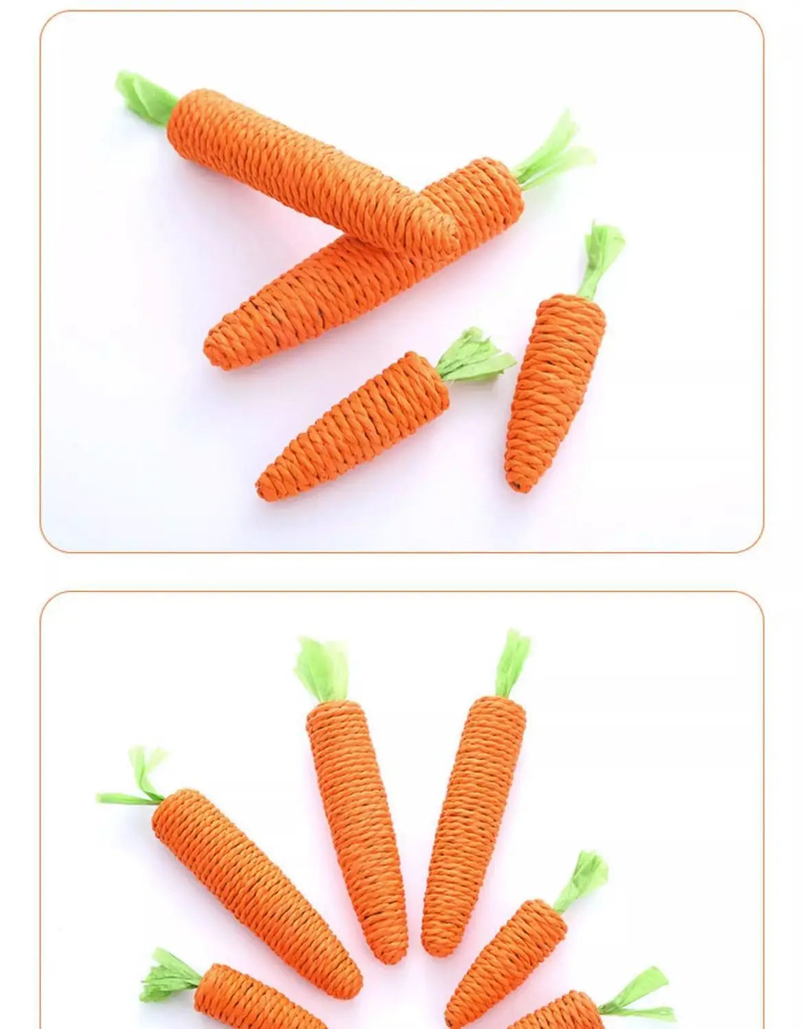 Cat Sound Carrot Cuddle Toy