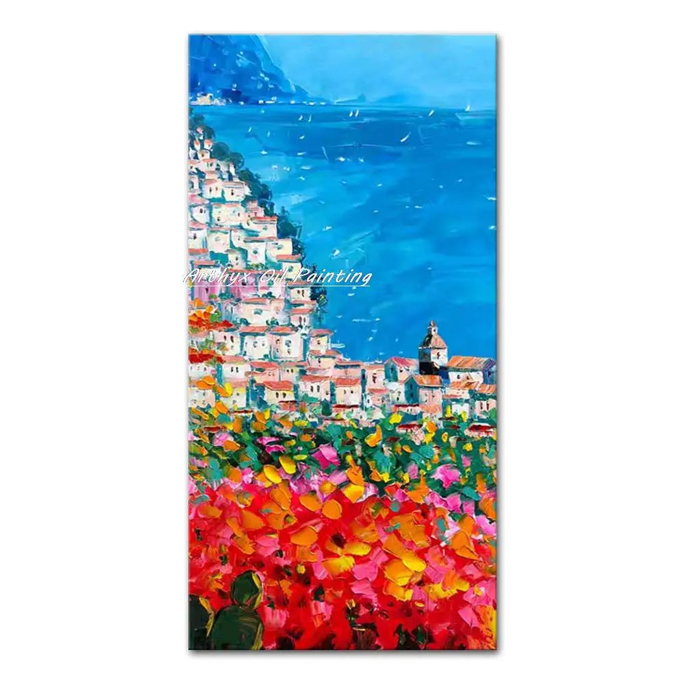 Hand-Made Thick textured Wall art