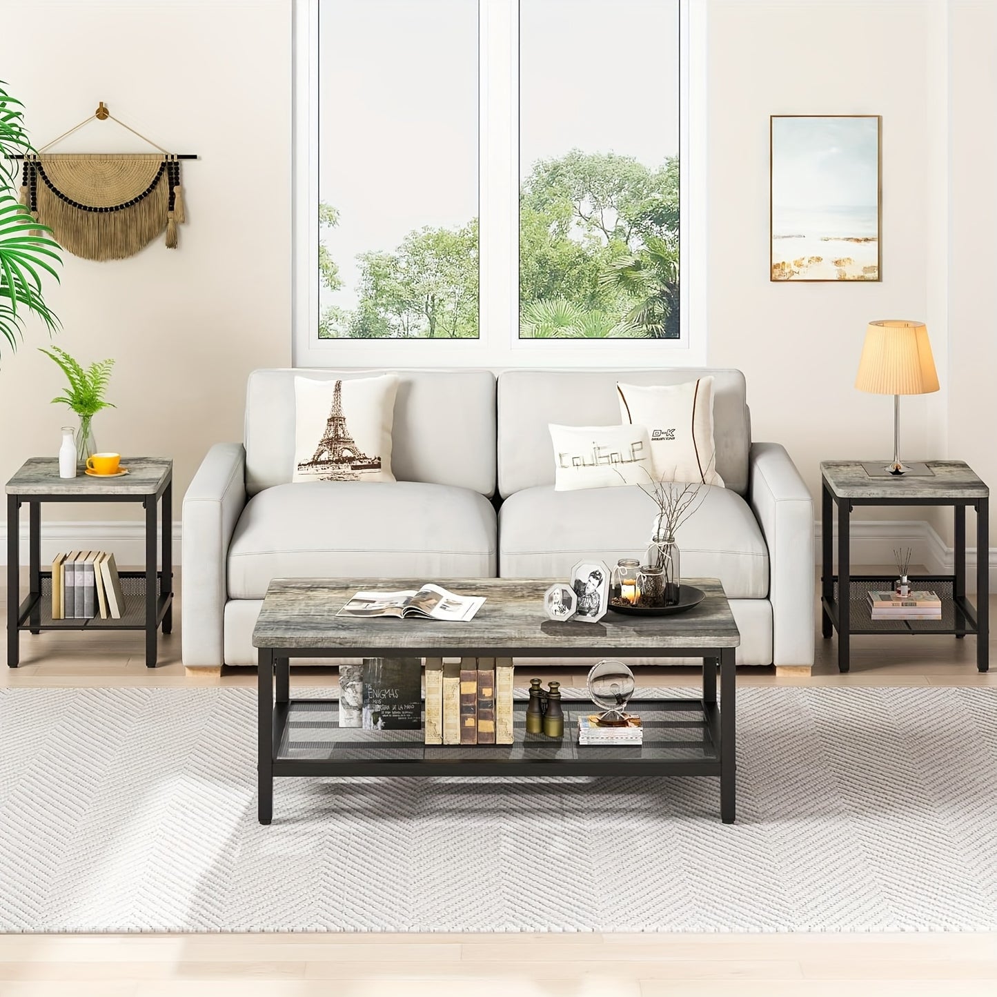 3-Piece Coffee Table Set