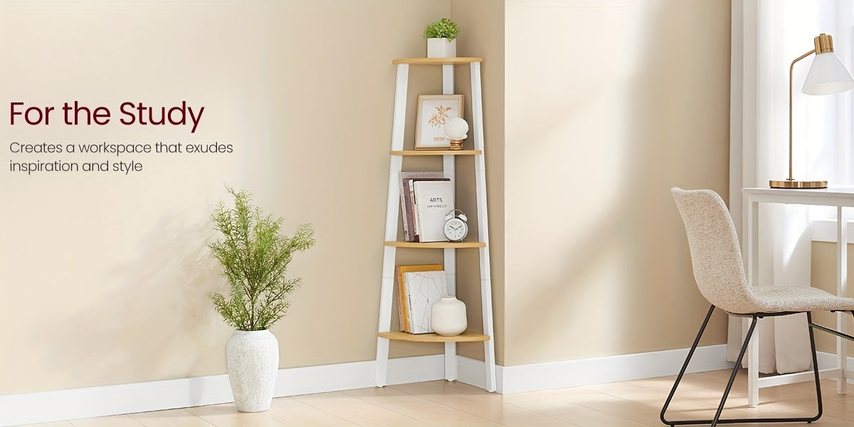 4-Tier Corner Shelf